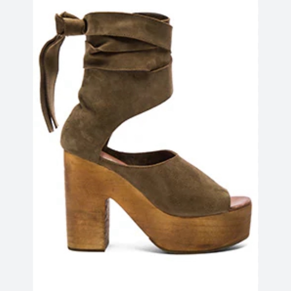 Free people lace up clogs